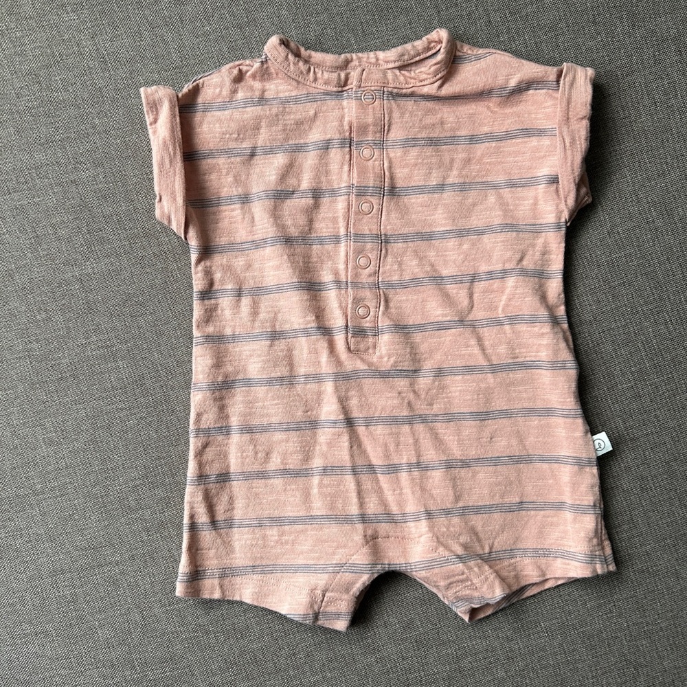 Boy’s Short Sleeve Romper